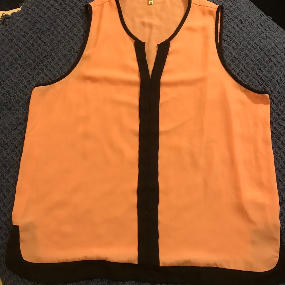 Faith and Joy sleeveless blouse